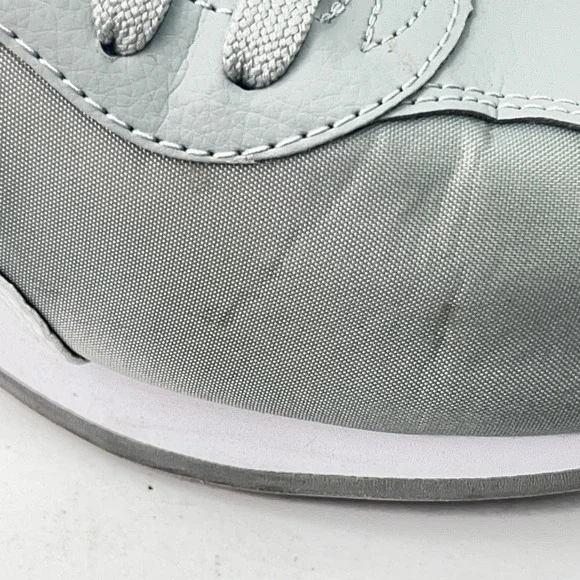 Puma Turin II Mens Sneakers Grey White Blue Low Top SoftFoam Trainers - Picture 11 of 12